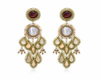 Orecchini Donna in Argento Agata F217OR-ART63-VERDE